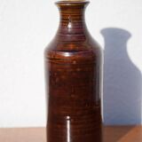 Ceramic signed Kate Weaver, ceramic bottle, signed pottery, interior decoration, 70'