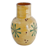 Vintage italian vase 1950 ceramic by aldo londi for bitossi 50s 1950s