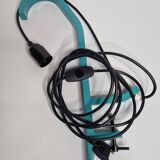 Designer desk lamp model O10 turquoise blue by Guillaume Delvigne for Specimen Editions