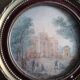 Miniature , cathedral landscape painting