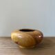 Coupe vide poche en bois de noyer vintage