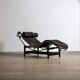 Cassina LC4 Chaise Longue In Ponyskin By Le Corbusier and Charlotte Perrian