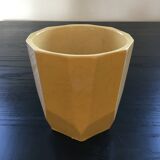 Cache pot 50's yellow