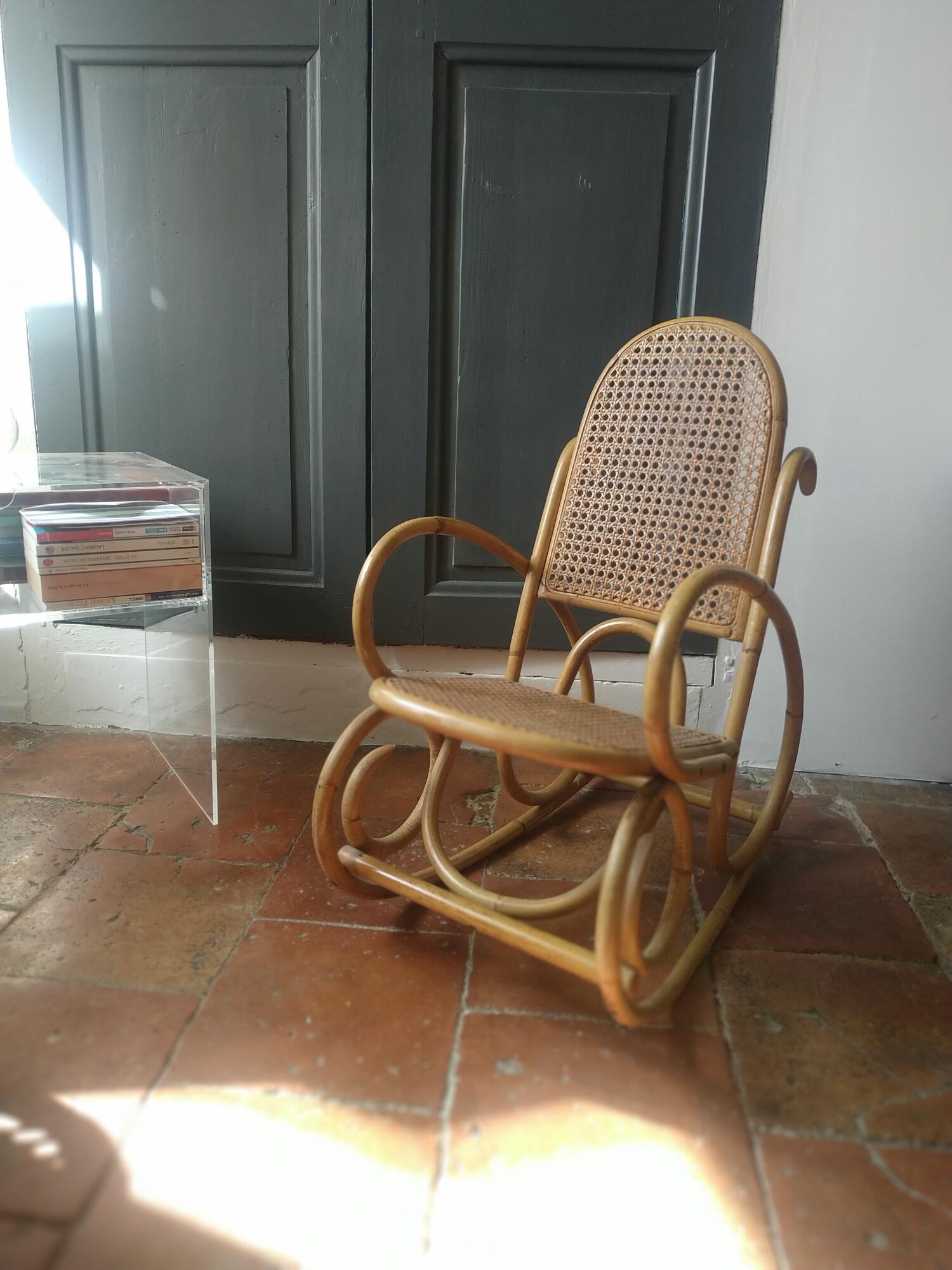 Vintage children's rocking chair