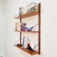 Poul Cadovius one bay teak Wall unit