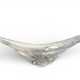 Daum, important crystal centrepiece and trinket dish from around 1950.