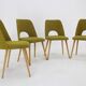1960s Oswald Haerdtl ,Set of 4 Dining Chairs by TON, Czechoslovakia