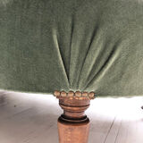 Meridian Napoleon III green velvet