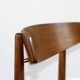 Set of 6 Scandinavian vintage teak chairs HW Klein 1960