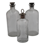 3 old bottles