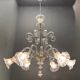 Venetian murano glass chandelier, 1960s