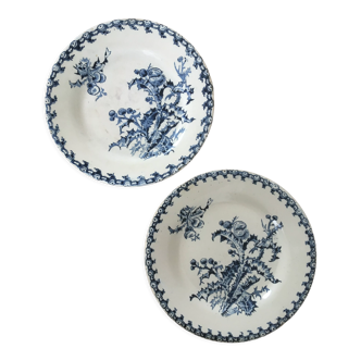 Flat plates iron earth Gien Thistles