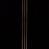 Impressive Large Brass Halogen floor lamp 1980s