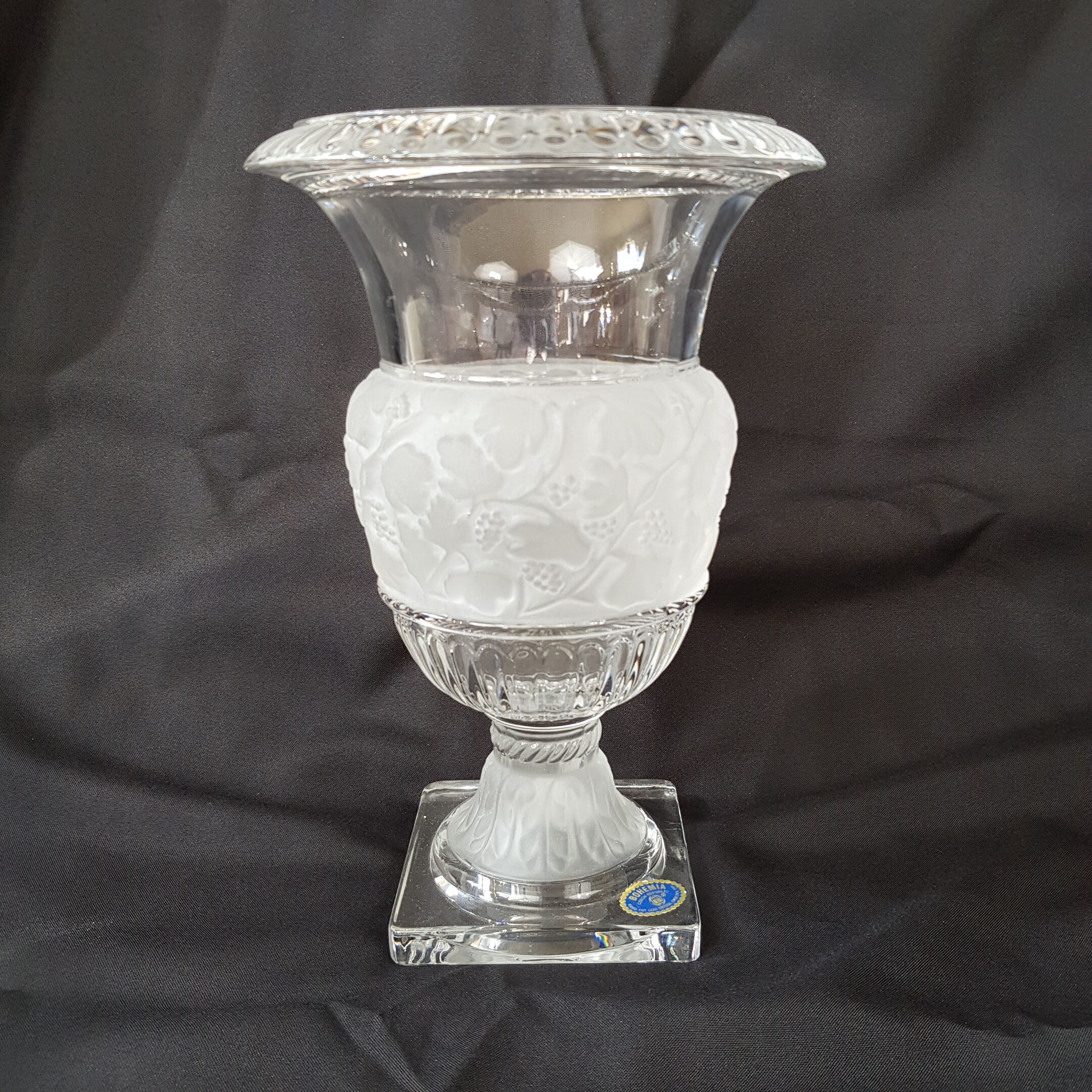 Vase Medicis in Crystal of Boheme