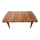Art Deco dining table varnished in rosewood 1960