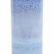 Vase bleu émaillé