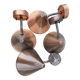 4 Westal copper wall lights