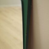 Miroir dans un cadre en pin, design danois, années 1970, production : Danemark