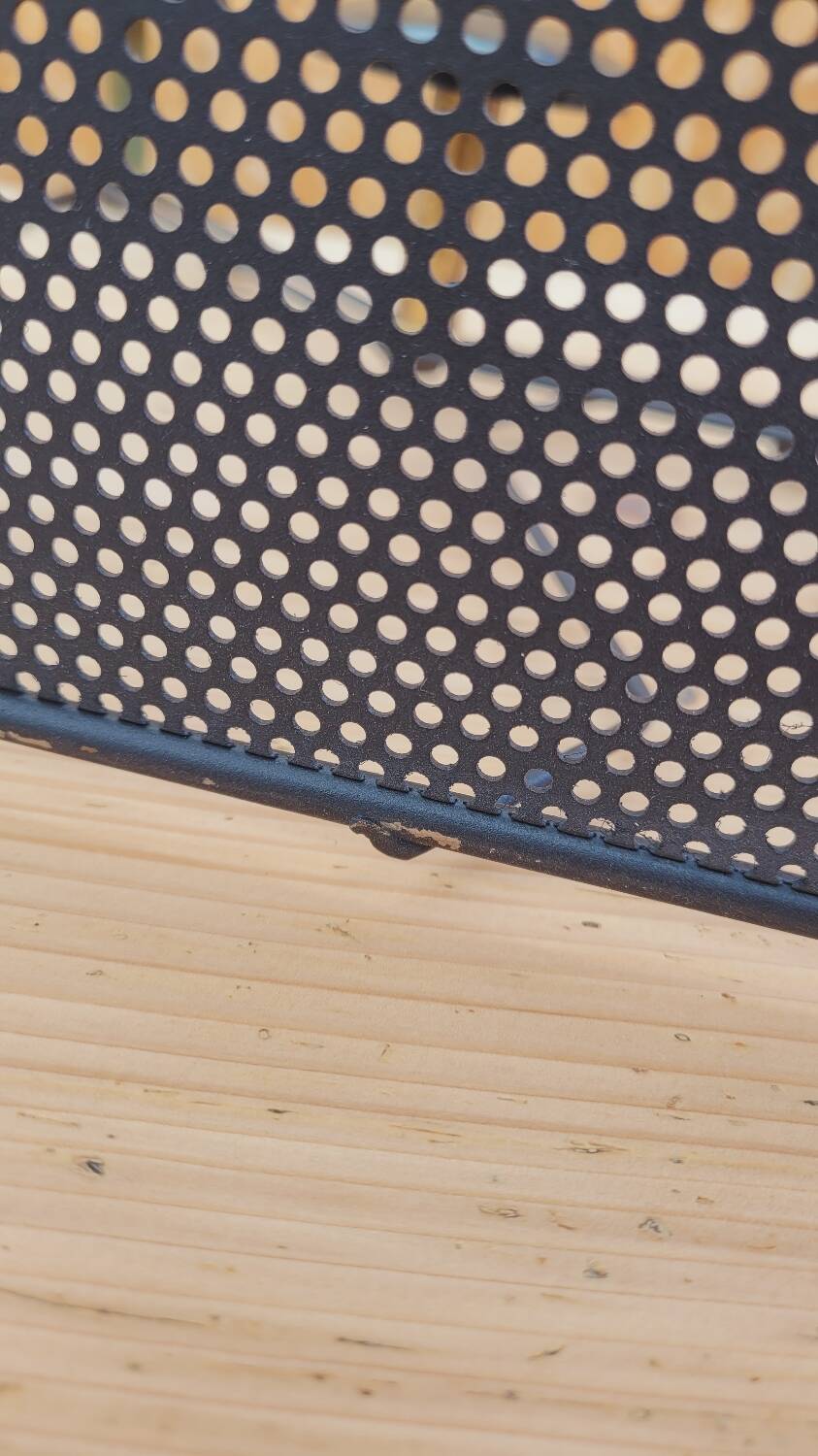 1950s wall-mounted coat rack