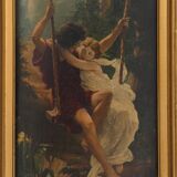 Painting on panel "Spring"