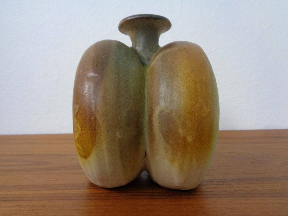 Danish Studio Ceramic Vase, 1960s