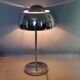 Lampe de table métal chromé vintage 70s SB