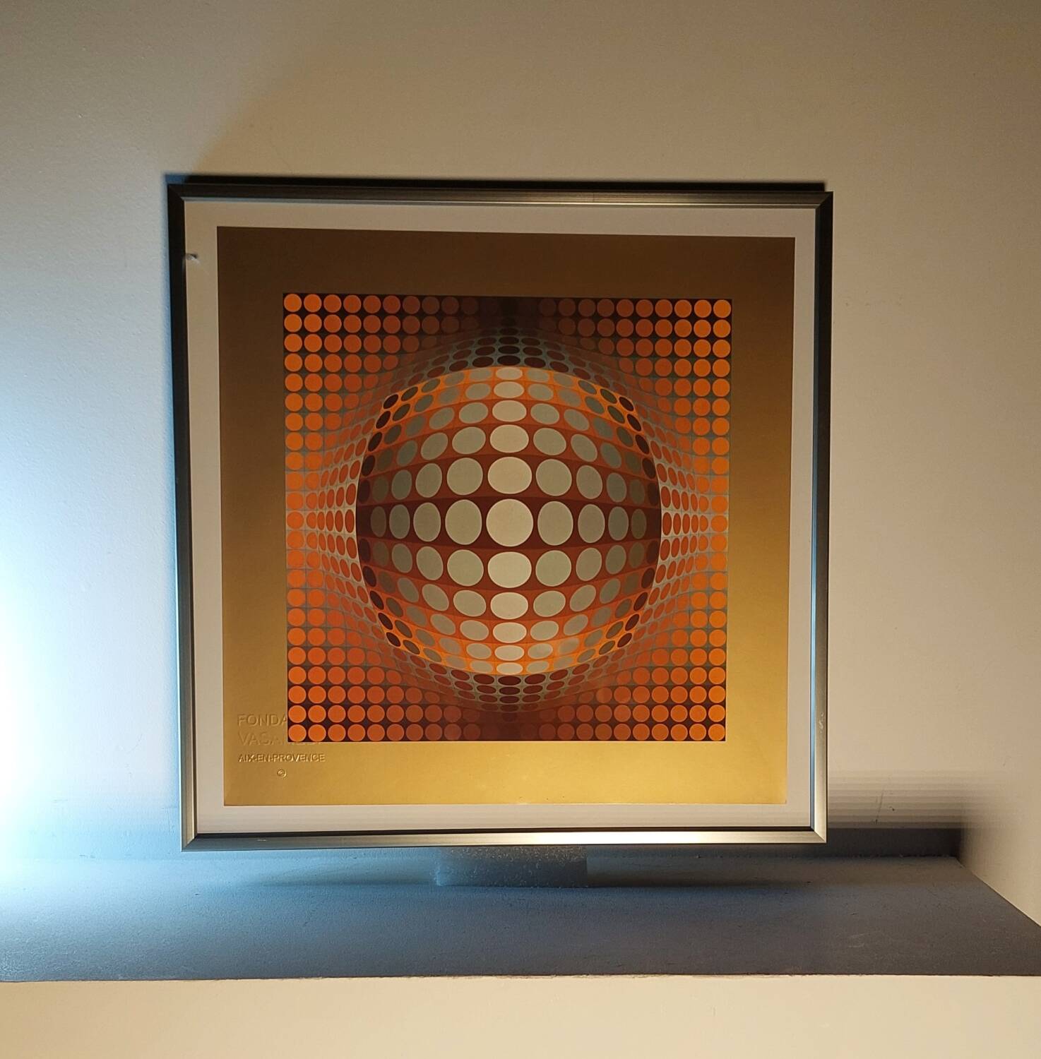 Original Vasarely lithograph