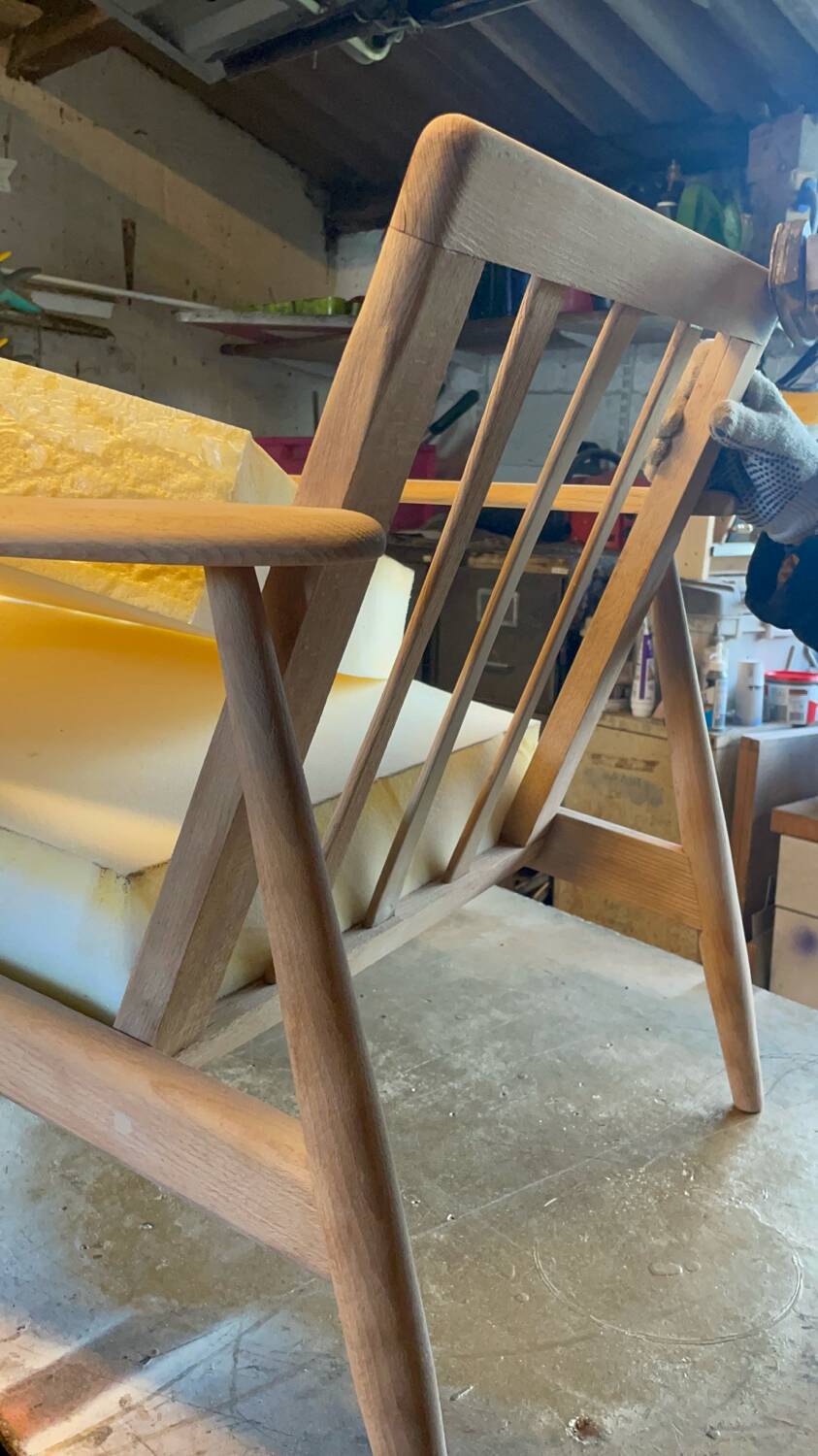 Scandinavian armchair