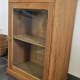 Oak display case from the early 20th century