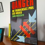 Vintage RATP poster from the 70s