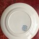 Lot of 4 flat plates in Iron Land Boulenger Choisy the Model King POMPADOUR
