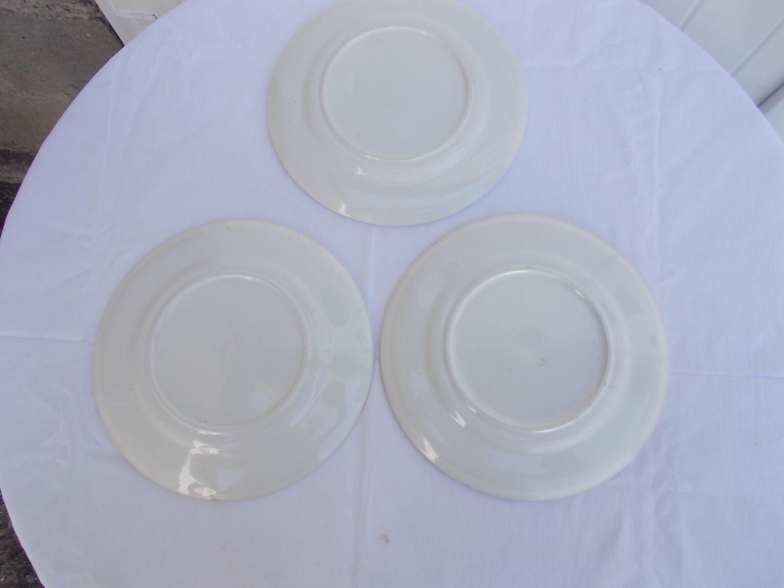Set of 3 dessert plates Moulin Des Loups