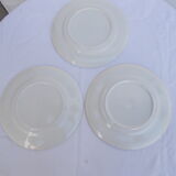 set 3 dessert plates Moulin Des Loups