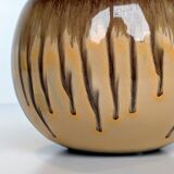 Glazed ceramic ball vase from the Broste Copenhagen brand