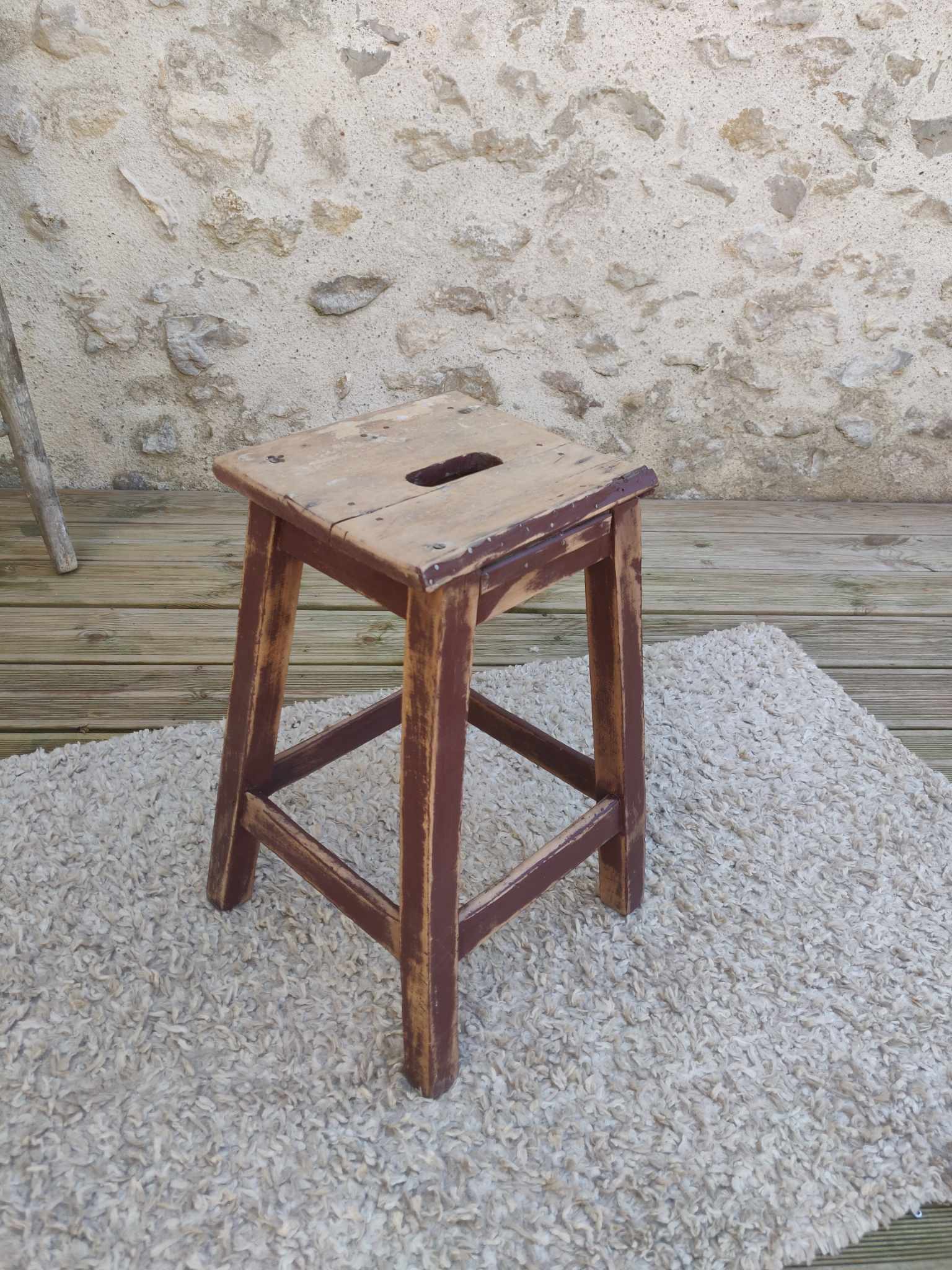 Antique stool