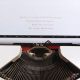 White Luxury Olympia Typewriter