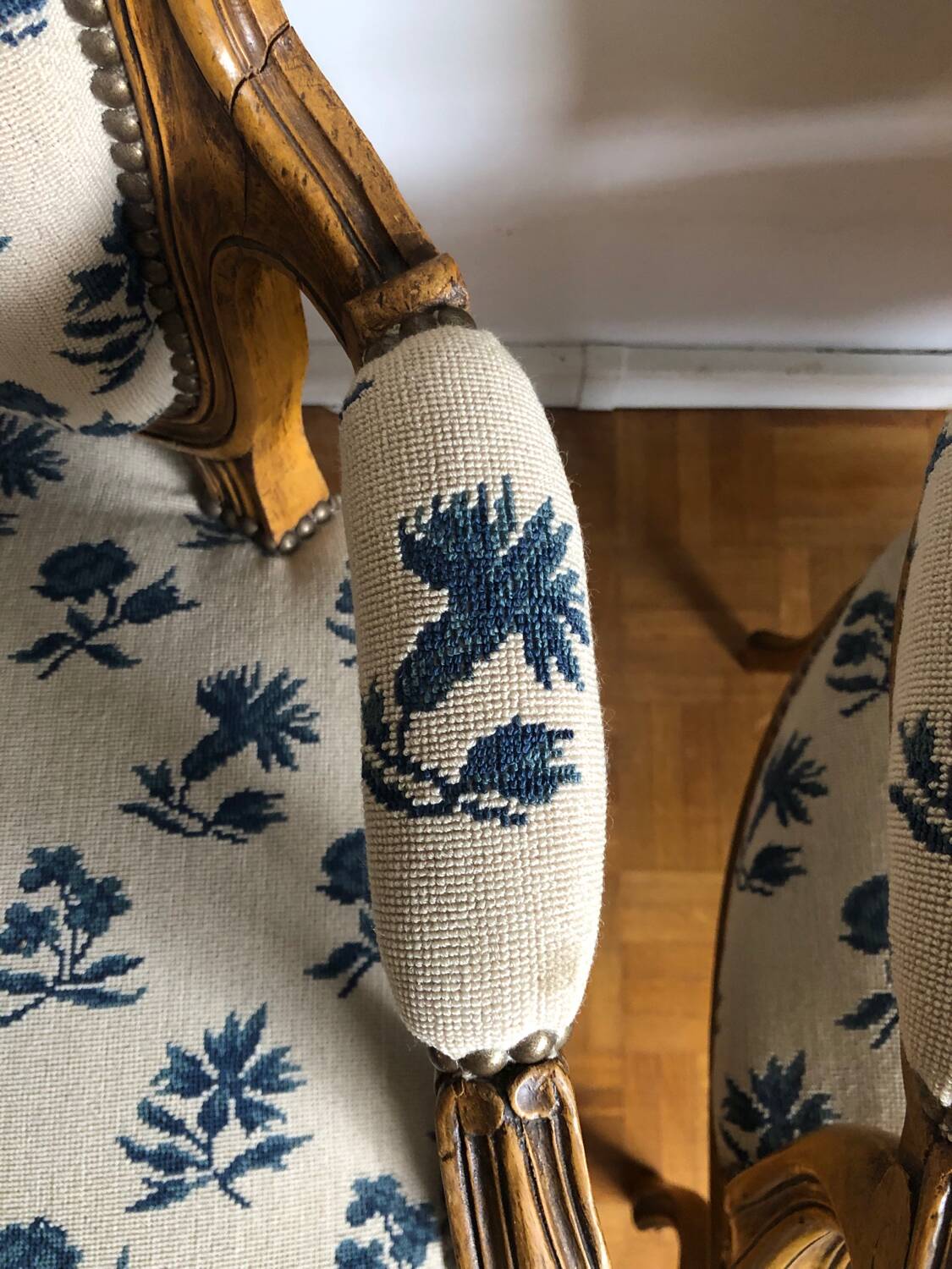 Pair of Louis XV armchairs