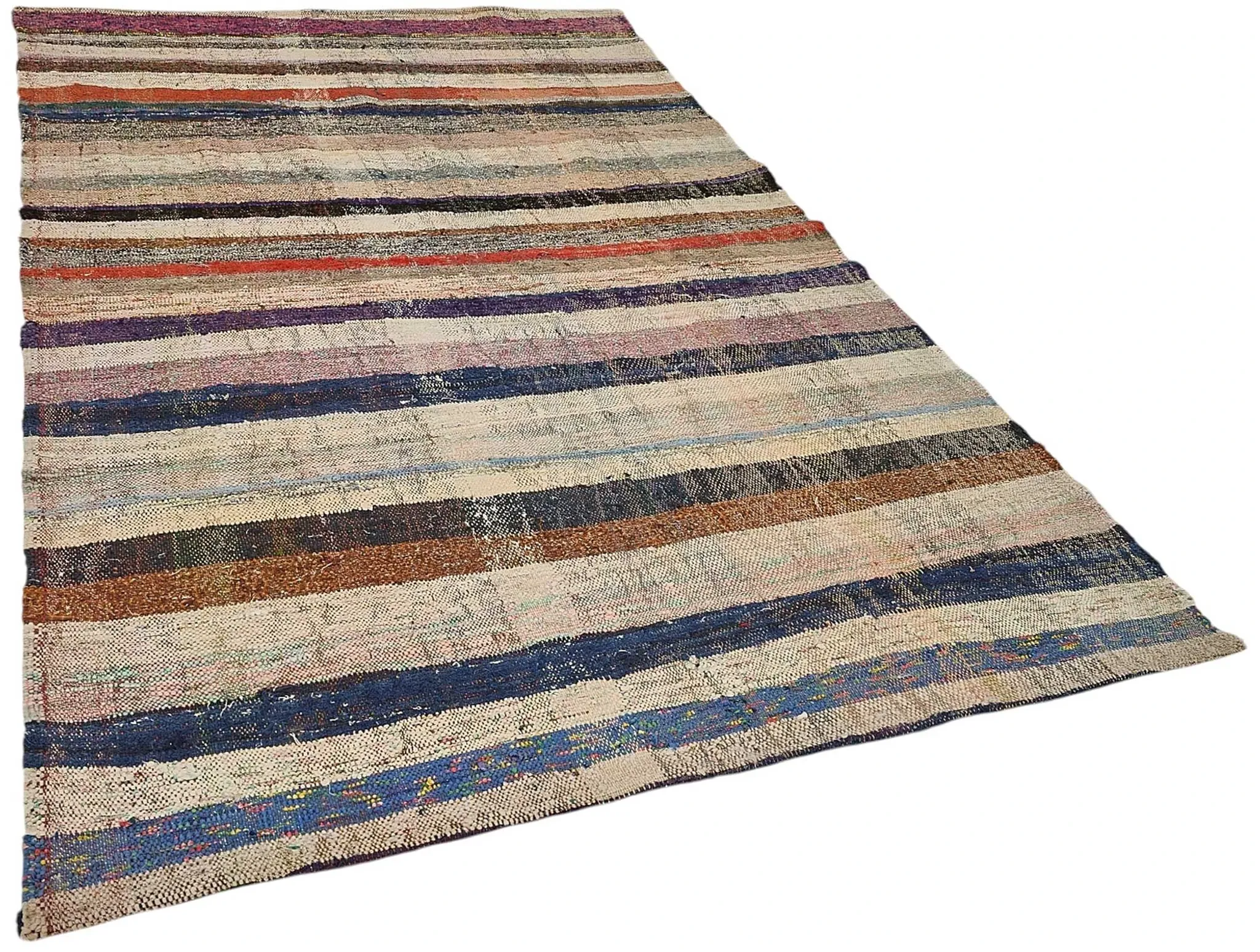 Turkish Handwoven Flatweave Chaput Kilim 170 cm x 273 cm