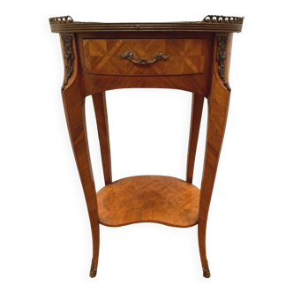 Small writing table in Louis XV / 20th century style kidney