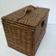 Vintage wicker box