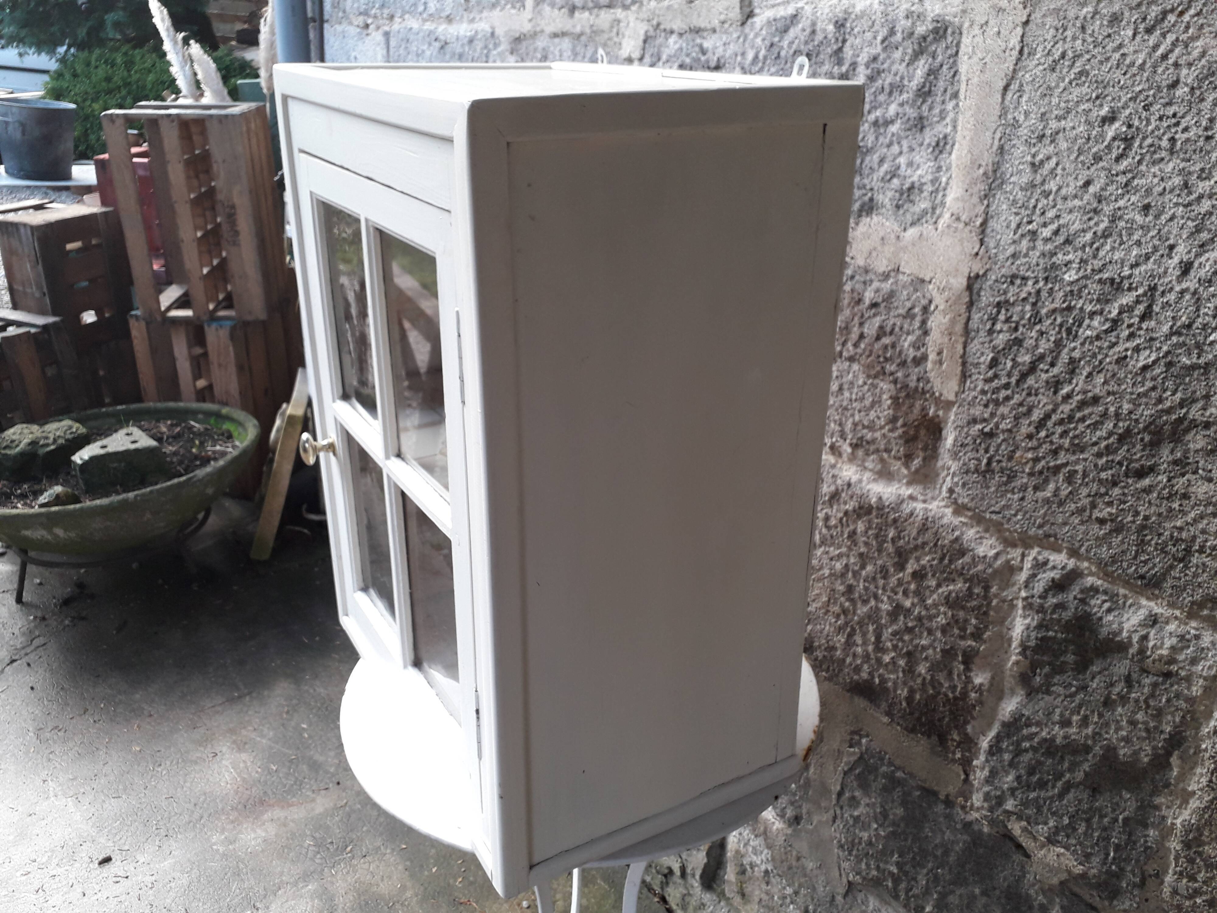 Showcase, vintage wall shelf