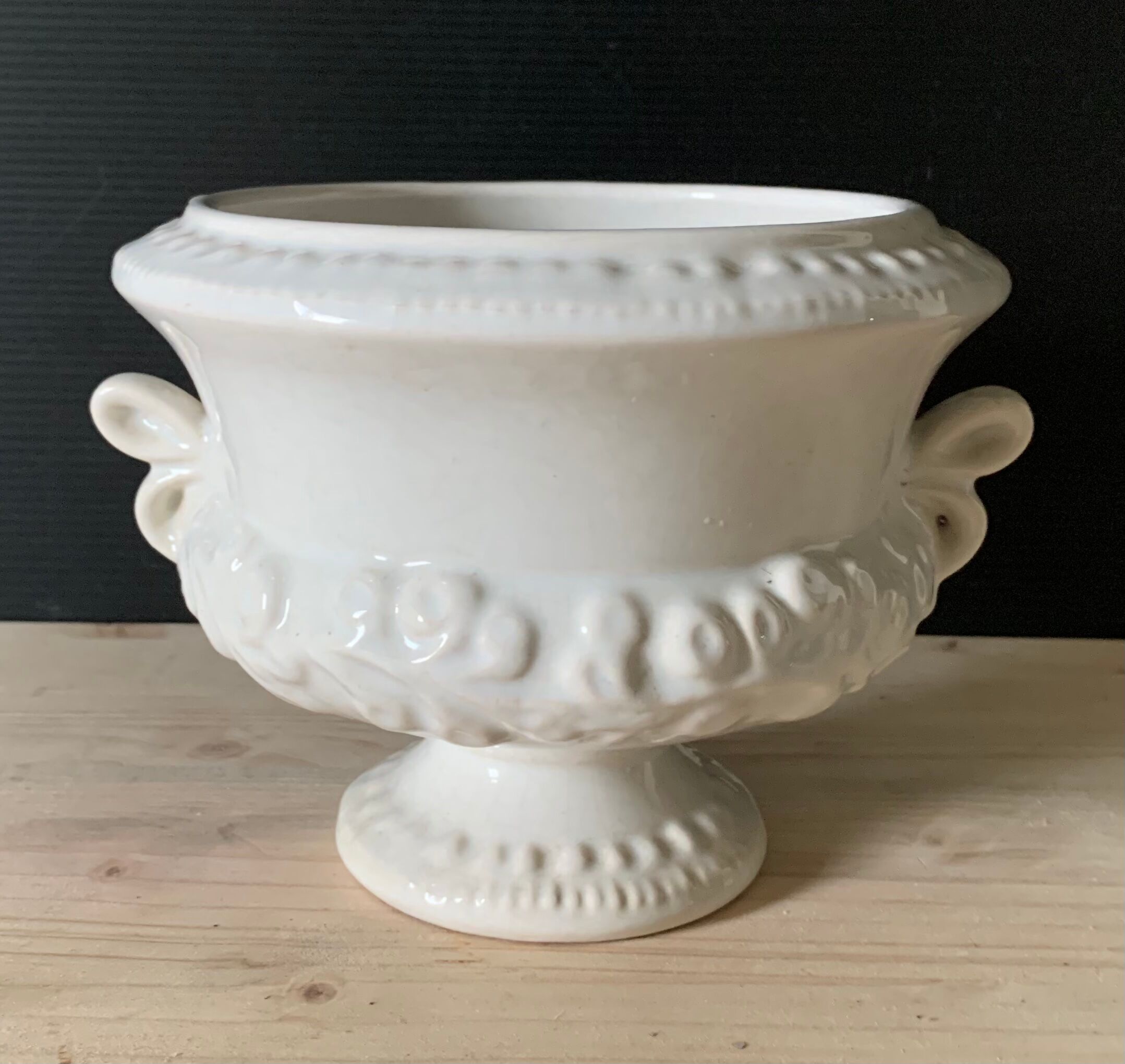 Ceramic pot cover