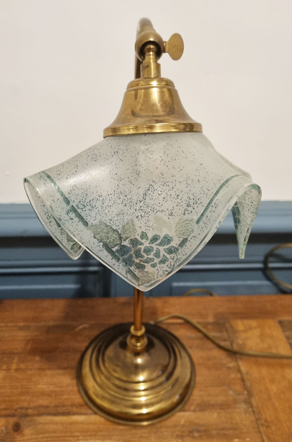 Pair of arched table lamps, creation JP Ryckaert, 60s