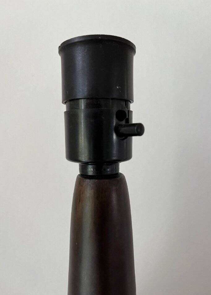 Table lamp by Judi Kunst, denmark, brutalist studio ceramic, 1960s