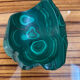 Cendrier bloc de malachite 310 gr