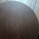 Gueridon, turned wooden side table