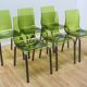 Suite de 6 chaises design Gel R, Domitalia