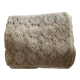 Couvre lit crochet en coton blanc à Rosace