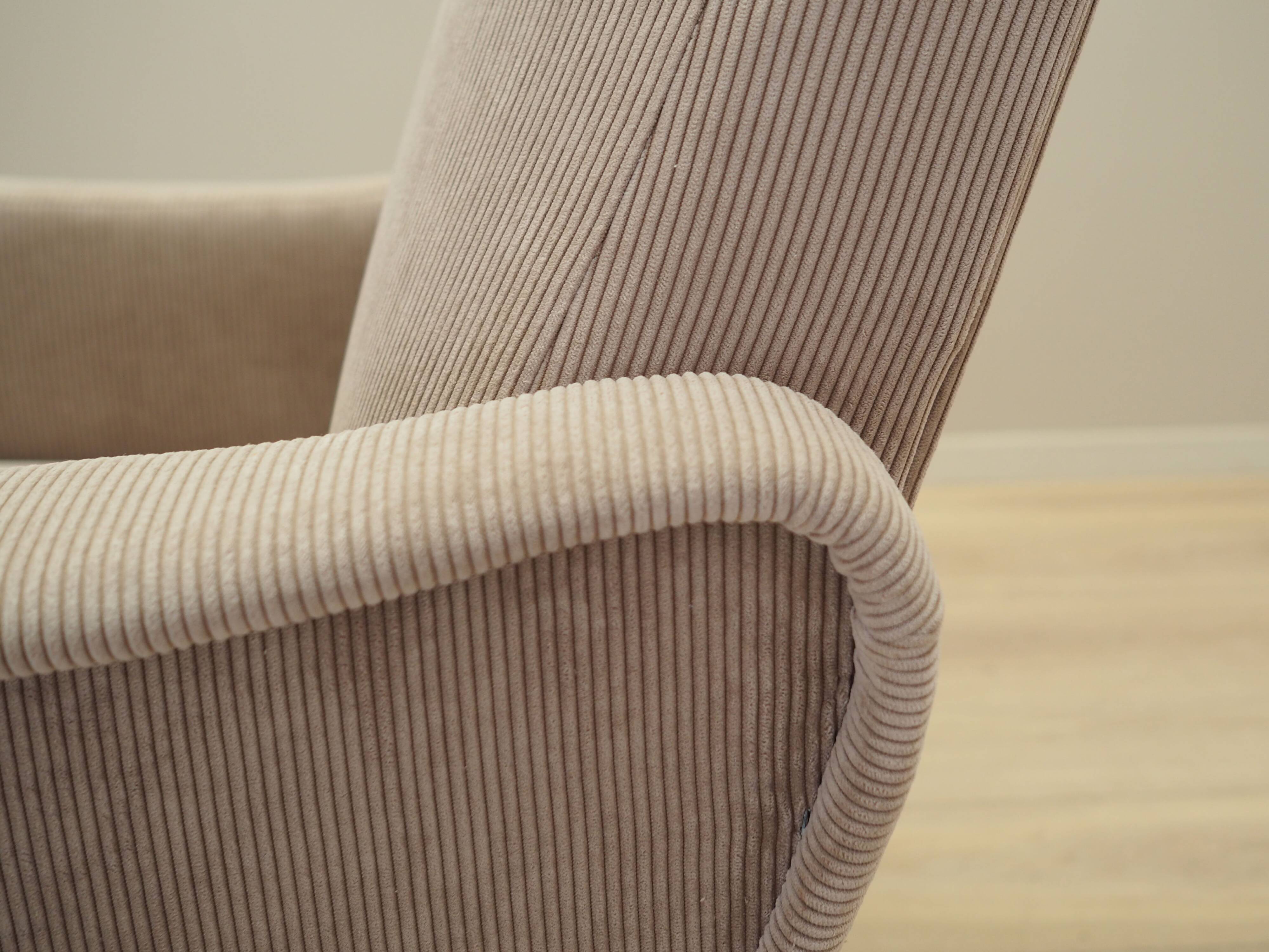 Adjustable armchair, Italian design, 1970s, production: Italy