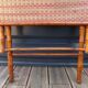 Table d'appoint en bambou pliable